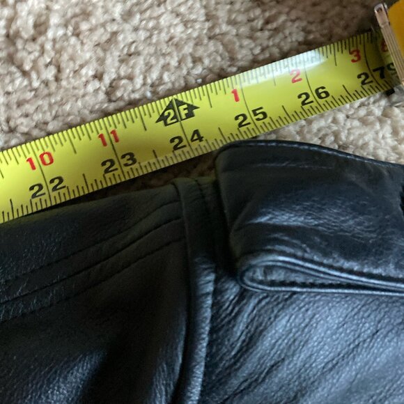 Vintage Authentic Harley Davidson Leather Biker Moto Jacket Fall Riding Size M - Picture 10 of 16